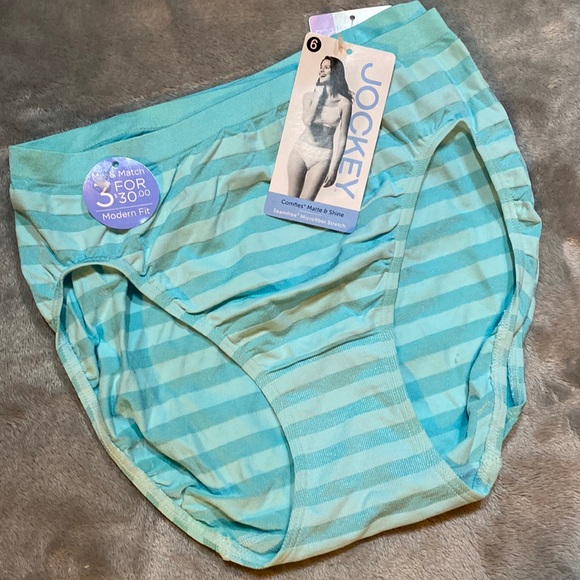 Jockey Intimates & Sleepwear M6 Nwt Striped Jockey Matte Shine